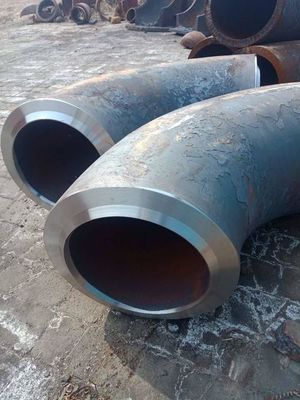 EN10253 Standaard legeringsstaal buisbehangen Zwarte verfcoating voor industriële toepassingen